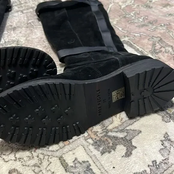 Free People Black Heeled Boots - Picture 7 of 8